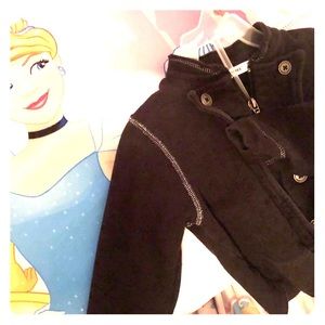 Little girls Black Rocker Jacket